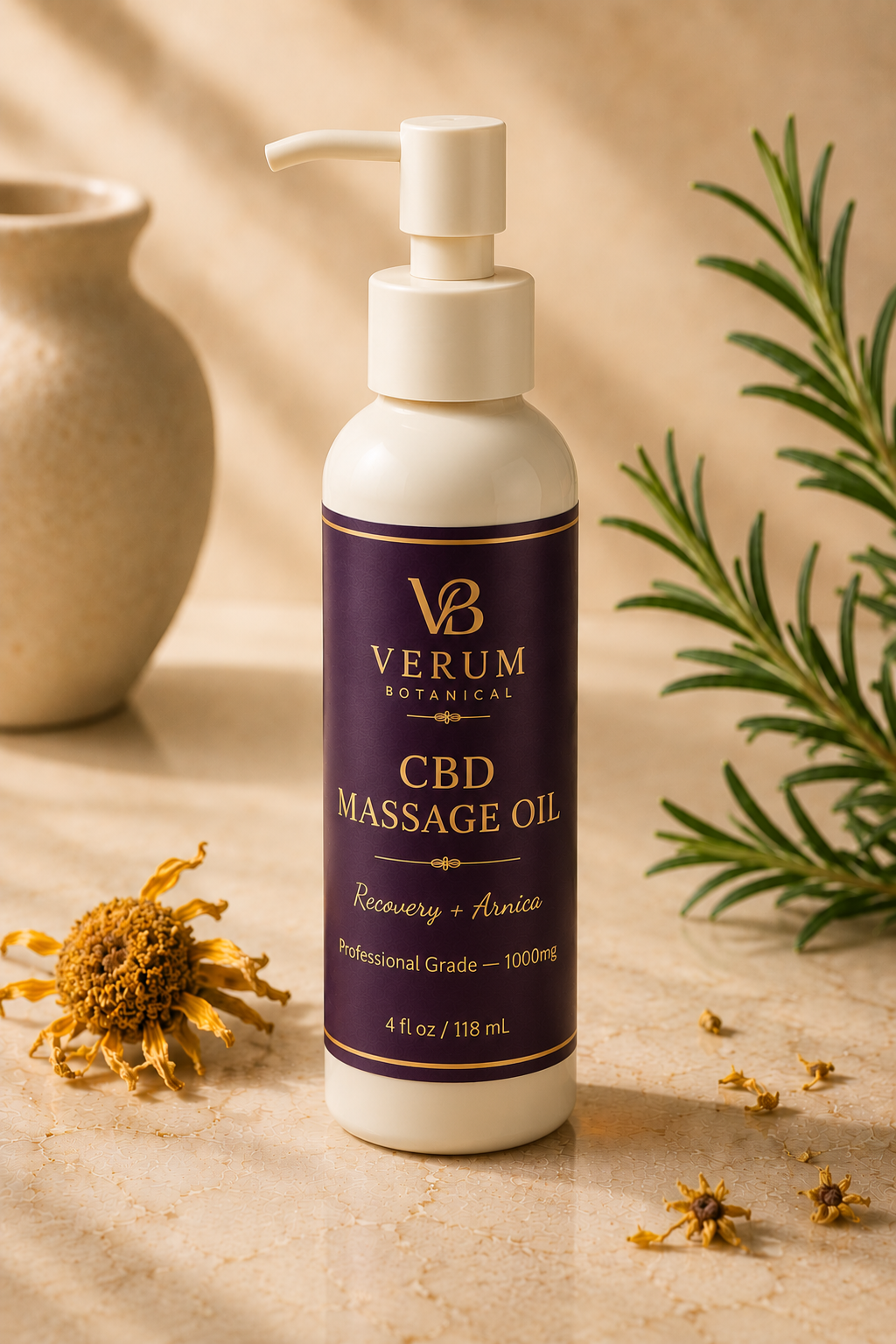Recovery Massage Oil